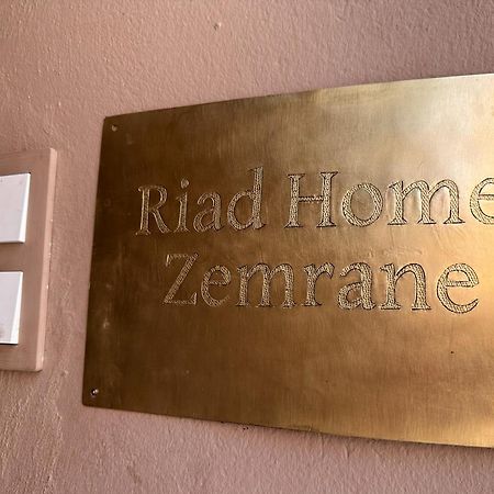 Riad Home Zemrane Marrakesh Extérieur photo